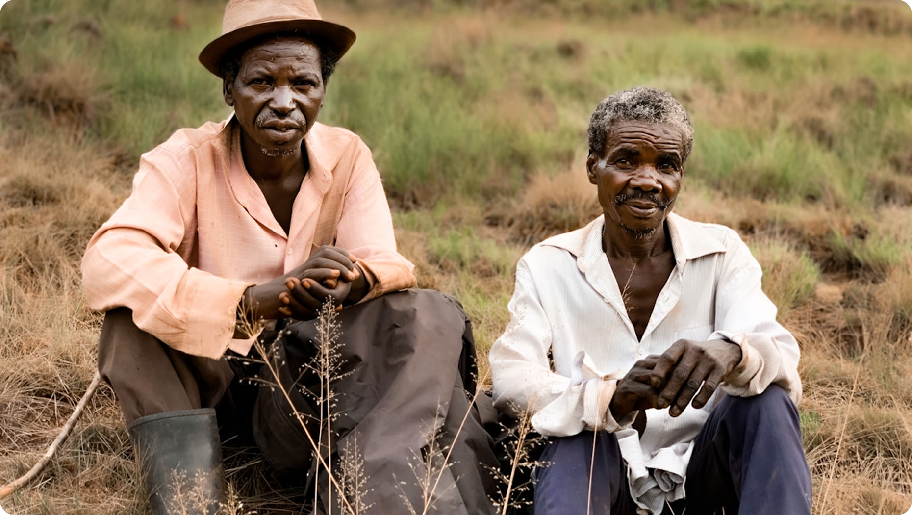 Elders in field